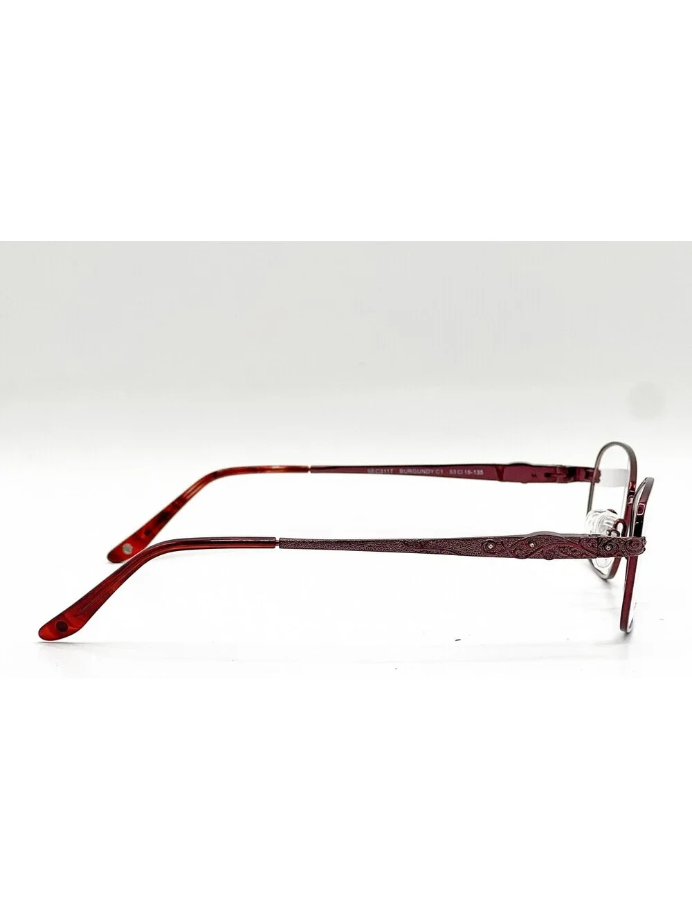 Classique Eye Essentials Sec311T Burgundy C1 Authentic Eyeglasses 53-15-135